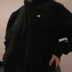 Black champion sweater